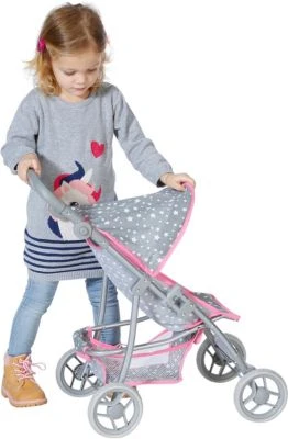 KNORRTOYS.COM Puppenbuggy Liba - Star Grey 6 KNORRTOYS.COM Puppenbuggy Liba - Star Grey – Bild 6