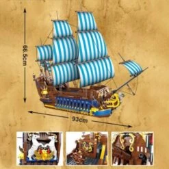 MORK Klemmbausteinset Piratenschiff 031011 5 MORK Klemmbausteinset Piratenschiff 031011 -Spielzeugladen 27708087 03