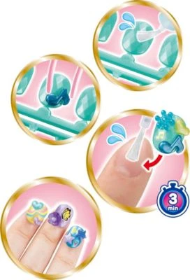 Aquabeads Fingernägel Nachfüllset Blau-Grün 4 Aquabeads Fingernägel Nachfüllset Blau-Grün – Bild 4