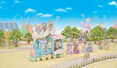 Sylvanian Families Regenbogenzug Spielset Mit Figur 4 Sylvanian Families Regenbogenzug Spielset Mit Figur – Bild 4