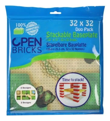 OPEN BRICKS Bauplatten Duo Pack Farm Gerade 1 OPEN BRICKS Bauplatten Duo Pack Farm Gerade