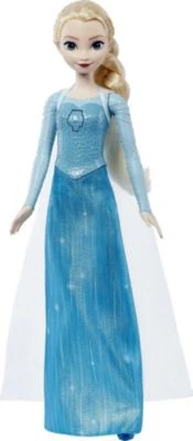 MATTEL Disney Die Eiskönigin Spielzeug, Singende Elsa-Puppe