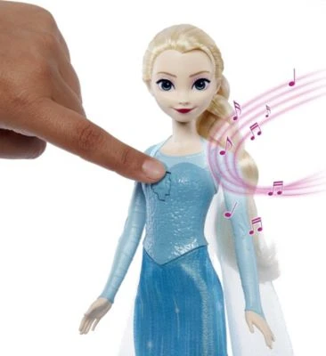 MATTEL Disney Die Eiskönigin Spielzeug, Singende Elsa-Puppe 4 MATTEL Disney Die Eiskönigin Spielzeug, Singende Elsa-Puppe – Bild 4