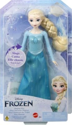 MATTEL Disney Die Eiskönigin Spielzeug, Singende Elsa-Puppe 5 MATTEL Disney Die Eiskönigin Spielzeug, Singende Elsa-Puppe – Bild 5