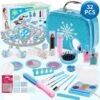Vicabo Schminkset Make-up 32 Stück Kinder-Make-up Für Mädchen