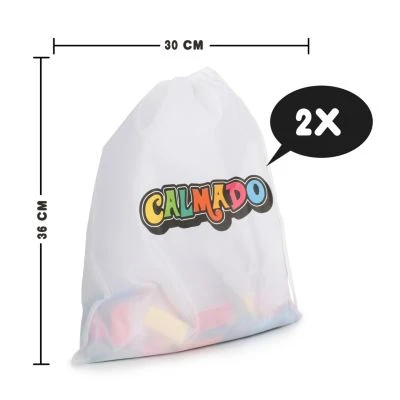 Calmado Dominosteine: 1000 Domino Steine Aus Holz - Spiel Für Kinder - Giga Edition Inkl. Tasche 2 Calmado Dominosteine: 1000 Domino Steine Aus Holz - Spiel Für Kinder - Giga Edition Inkl. Tasche – Bild 2