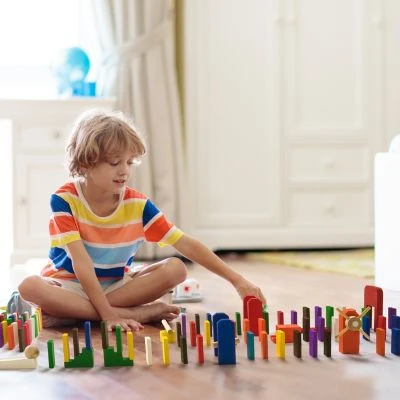 Calmado Dominosteine: 1000 Domino Steine Aus Holz - Spiel Für Kinder - Giga Edition Inkl. Tasche 5 Calmado Dominosteine: 1000 Domino Steine Aus Holz - Spiel Für Kinder - Giga Edition Inkl. Tasche – Bild 5