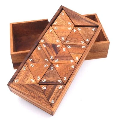 ROMBOL Tridomino - Anspruchsvolle Variante Des Dominospiels Mit Zahlen Für 2 - 6 Personen 3 ROMBOL Tridomino - Anspruchsvolle Variante Des Dominospiels Mit Zahlen Für 2 - 6 Personen – Bild 3