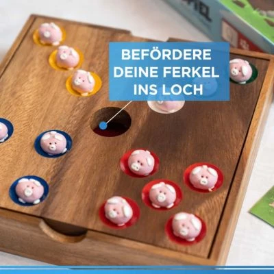 ROMBOL Ferkelspiel Premium - Lustiges Würfelspiel Für Die Ganze Familie Inkl. Erweiterung Für Noch Mehr Spielspaß 2 ROMBOL Ferkelspiel Premium - Lustiges Würfelspiel Für Die Ganze Familie Inkl. Erweiterung Für Noch Mehr Spielspaß – Bild 2