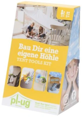 Pl-ug Tent Tools Höhlenbauset – Kit 1 Pl-ug Tent Tools Höhlenbauset – Kit