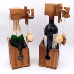 ROMBOL Flaschentresor – Edles Denkspiel Aus Holz Für Große Flaschen 10 ROMBOL Flaschentresor – Edles Denkspiel Aus Holz Für Große Flaschen -Spielzeugladen 28714802 05