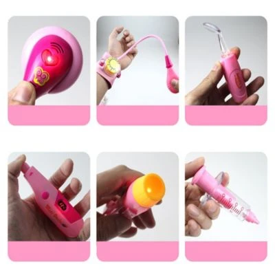 Debuy Arzt-Spielzeug-Set 15PCS Arzt-Spielzeug-Set Mädchen Medizinische Box Krankenschwester Kind Injektionsspiel Heimspiel Stethoskop Babywerkzeug 5 Debuy Arzt-Spielzeug-Set 15PCS Arzt-Spielzeug-Set Mädchen Medizinische Box Krankenschwester Kind Injektionsspiel Heimspiel Stethoskop Babywerkzeug – Bild 5