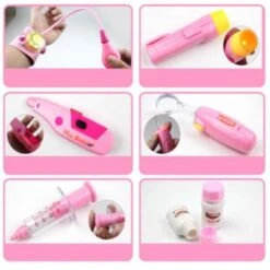 Debuy Arzt-Spielzeug-Set 15PCS Arzt-Spielzeug-Set Mädchen Medizinische Box Krankenschwester Kind Injektionsspiel Heimspiel Stethoskop Babywerkzeug 11 Debuy Arzt-Spielzeug-Set 15PCS Arzt-Spielzeug-Set Mädchen Medizinische Box Krankenschwester Kind Injektionsspiel Heimspiel Stethoskop Babywerkzeug -Spielzeugladen 28764884 06