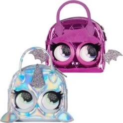 2er-Set Micro Purse Pets Mini-Tasche: Fledermaus & Narwal