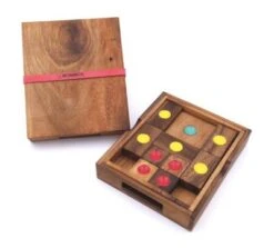 ROMBOL Khun Pan, Groß, Ein Schwieriges Schiebespiel Aus Holz