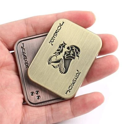 Vetaka Metall Poker Joker Antistress Spielzeug Für Kinder 1 Vetaka Metall Poker Joker Antistress Spielzeug Für Kinder