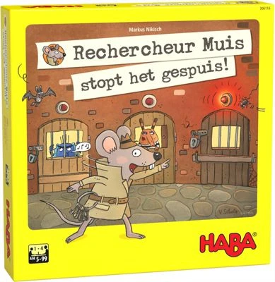 Haba !!! Spiel - Detektiv Maus Hält Den Pöbel Auf! (Niederländisch) = Deutsch 306112 - Französisch 306114 1 Haba !!! Spiel - Detektiv Maus Hält Den Pöbel Auf! (Niederländisch) = Deutsch 306112 - Französisch 306114