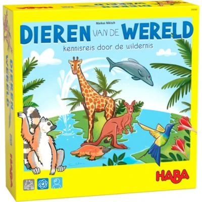 Haba !!! Spiel - Tiere Der Welt (Niederländisch) = Deutsch 306560 - Französisch 306562 1 Haba !!! Spiel - Tiere Der Welt (Niederländisch) = Deutsch 306560 - Französisch 306562