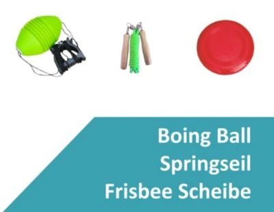 L.A. Sports Garten & Strandspiele Set Beachball Klettball Frisbee Mini-Badminton Boing Ball 4 L.A. Sports Garten & Strandspiele Set Beachball Klettball Frisbee Mini-Badminton Boing Ball – Bild 4
