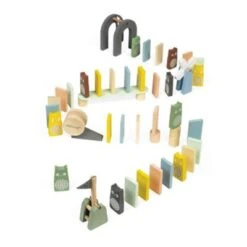 Janod - 28 Holzdominos Kollektion Sweet Cocoon - Baby- Und Kleinkindspielzeug Farbe Auf Wasserbasis - Geschicklichkeitsspiel Entwicklung Von Feinmotorik Und Konzentration - Ab 3 Jahren, J04404 5 Janod - 28 Holzdominos Kollektion Sweet Cocoon - Baby- Und Kleinkindspielzeug Farbe Auf Wasserbasis - Geschicklichkeitsspiel Entwicklung Von Feinmotorik Und Konzentration - Ab 3 Jahren, J04404 -Spielzeugladen 29005907 03