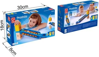 HAPE 6022 - Klingender Spielplatz, Zubehör Für Quadrilla Kuahnen, Xylophon-Rutsche, Ab 4 Jahren, Mehrfarbig 2 HAPE 6022 - Klingender Spielplatz, Zubehör Für Quadrilla Kuahnen, Xylophon-Rutsche, Ab 4 Jahren, Mehrfarbig – Bild 2