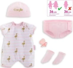 Corolle 9000140550 Mon Grand Poupon Babykleidungsset Für Alle 36cm Babypuppen
