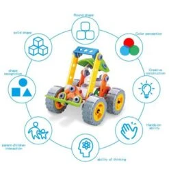 Debuy Baukasten Auto Weichplastik-Baustein Flugzeug Baufahrzeug Spielzeug -Spielzeugladen 29019150 04