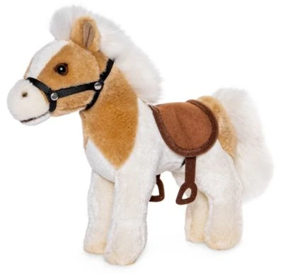 UNI-TOYS® Pferd Mit Sattel Und Steigbügel, Stehend, Beige-weiß - 23 Cm (Länge) - Plüsch-Pferdchen - Plüschtier Kuscheltiere 1 UNI-TOYS® Pferd Mit Sattel Und Steigbügel, Stehend, Beige-weiß - 23 Cm (Länge) - Plüsch-Pferdchen - Plüschtier Kuscheltiere