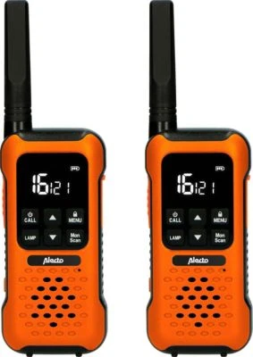 Alecto FR300OE - Walkie-Talkies Reichweite Von Bis Zu 10 Kilometern, Orange 1 Alecto FR300OE - Walkie-Talkies Reichweite Von Bis Zu 10 Kilometern, Orange