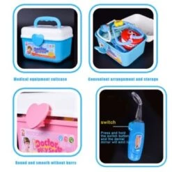 Vetaka Arztkoffer Zahnarzt Spielzeug Für Kinder 8 Vetaka Arztkoffer Zahnarzt Spielzeug Für Kinder -Spielzeugladen 29311420 03