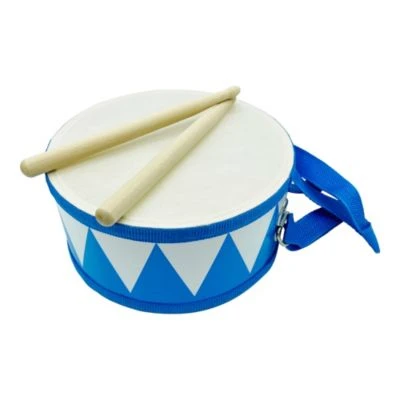 GICO Trommel Für Kinder Blau-weiss Musikinstrument Aus Holz Mit Trageriemen Und Sticks D: 20 Cm- 3845 1 GICO Trommel Für Kinder Blau-weiss Musikinstrument Aus Holz Mit Trageriemen Und Sticks D: 20 Cm- 3845