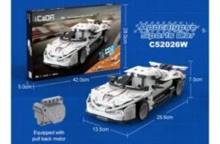 CADA Apocalypse Sports Car Pullback (368 Teile) 9 CADA Apocalypse Sports Car Pullback (368 Teile) -Spielzeugladen 29657457 05