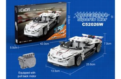 CADA Apocalypse Sports Car Pullback (368 Teile) 5 CADA Apocalypse Sports Car Pullback (368 Teile) – Bild 5