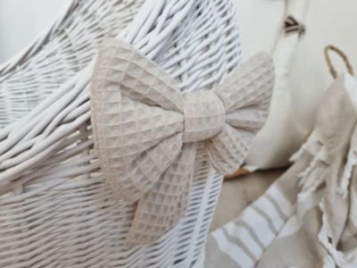 TinaForKids Puppenwagen Mit Bettwäscheset Aus Weiden Und Holz, Weiß/Natur 5 TinaForKids Puppenwagen Mit Bettwäscheset Aus Weiden Und Holz, Weiß/Natur – Bild 5