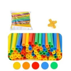 Debuy Spleißspielzeug Für Kinder DIY Strohbausteine 10 Debuy Spleißspielzeug Für Kinder DIY Strohbausteine -Spielzeugladen 29747566 05