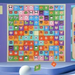 Debuy Kinderspielzeug Aus Holz Für Die Frühe Bildung 2-in-1-magnetisches Match-Match-Fliegen-Schachspiel -Spielzeugladen 29832622 05