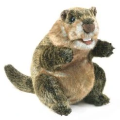 Folkmanis Handpuppe Murmeltier / Groundhog