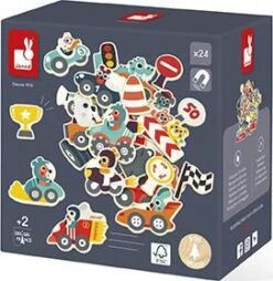 Janod Magneten ,,Rennwagen" 24 Stück 7 Janod Magneten ,,Rennwagen" 24 Stück -Spielzeugladen 29957578 04
