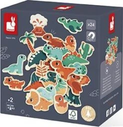 Janod Dino - 24 Dino-Magnete -Spielzeugladen 29957803 06