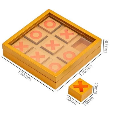 Syntek Tic-Tac-Toe Brettspiel-Bausteinspielzeug Für Die Frühe Bildung Von Kindern 2 Syntek Tic-Tac-Toe Brettspiel-Bausteinspielzeug Für Die Frühe Bildung Von Kindern – Bild 2