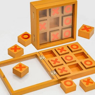 Syntek Tic-Tac-Toe Brettspiel-Bausteinspielzeug Für Die Frühe Bildung Von Kindern 6 Syntek Tic-Tac-Toe Brettspiel-Bausteinspielzeug Für Die Frühe Bildung Von Kindern – Bild 6