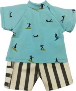 Emil Schwenk Shirt + Shorts + Sonnenschild, Gr. 43