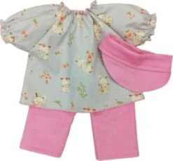 Emil Schwenk Bluse + Cordhose + Sonnenschild, Gr. 32