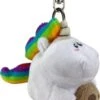 United Labels Pummel Und Friends Schlüsselanhänger - Pummeleinhorn Mit Keks Plüsch Plüschtier Stofftier 10 Cm Plüschanhänger