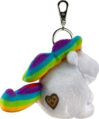 United Labels Pummel Und Friends Schlüsselanhänger - Pummeleinhorn Mit Keks Plüsch Plüschtier Stofftier 10 Cm Plüschanhänger 2 United Labels Pummel Und Friends Schlüsselanhänger - Pummeleinhorn Mit Keks Plüsch Plüschtier Stofftier 10 Cm Plüschanhänger – Bild 2