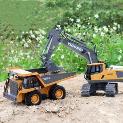Debuy Maschinelle Antriebswerkzeuge Ferngesteuertes Spielzeug Alloy R/C Construction Vehicle Toys / Baufahrzeug / Bagger / Bulldozer 2 Debuy Maschinelle Antriebswerkzeuge Ferngesteuertes Spielzeug Alloy R/C Construction Vehicle Toys / Baufahrzeug / Bagger / Bulldozer – Bild 2