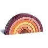 Syntek Regenbogen Bausteinspielzeug Für Kinder Holzbausteine Für Kinder