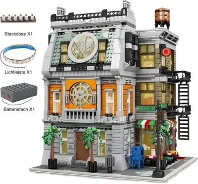 MOULD KING Klemmbausteine Architektur Magisches Haus 16037 3 MOULD KING Klemmbausteine Architektur Magisches Haus 16037 – Bild 3