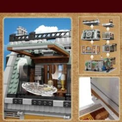 MOULD KING Klemmbausteine Architektur Magisches Haus 16037 9 MOULD KING Klemmbausteine Architektur Magisches Haus 16037 -Spielzeugladen 30164748 04