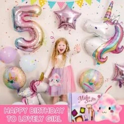 Enbaoxin Kinderschminkspielzeug-Set Kinderschminkset Mädchen Mit Schminkkoffer, Kindermädchen Plüschtasche Kinderschminkspielzeug Geschenk Für Mädchen 3 5 8 Jahre -Spielzeugladen 30180782 05